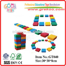 Amusement Park Equipment Plastic Kids Hollow Blocks